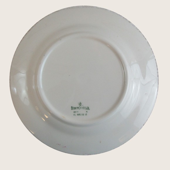 Homer Laughlin HLC582 7-3/8 dessert plates circa 1946 set of 2 - Picture 4 of 5